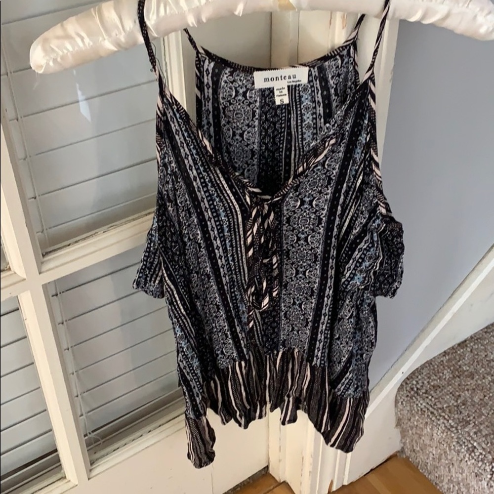 Monteau Patterned Blouse